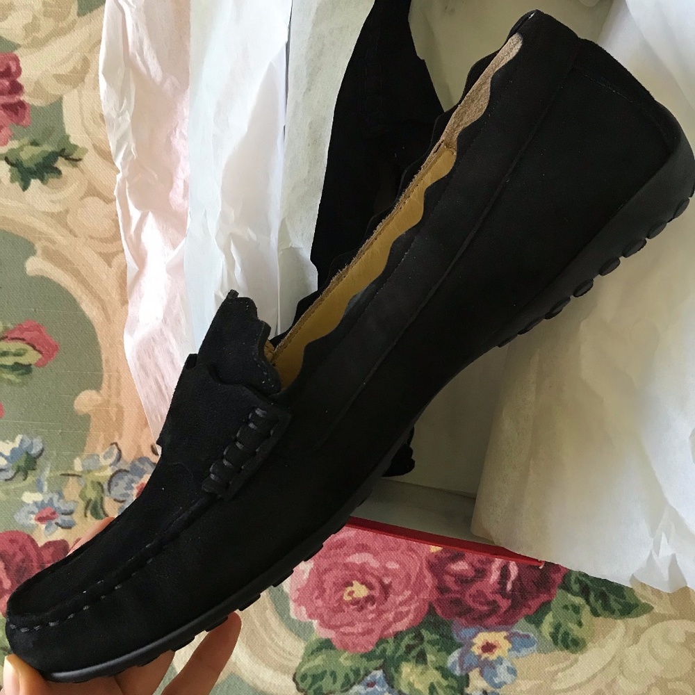 VANELi WOMEN'S SIZE 12 NWT - BLACK SUEDE FLATS